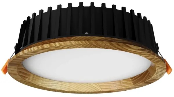 APLED - LED Lámpa RONDO WOODLINE LED/6W/230V 4000K átm. 15 cm kőris tömör fa