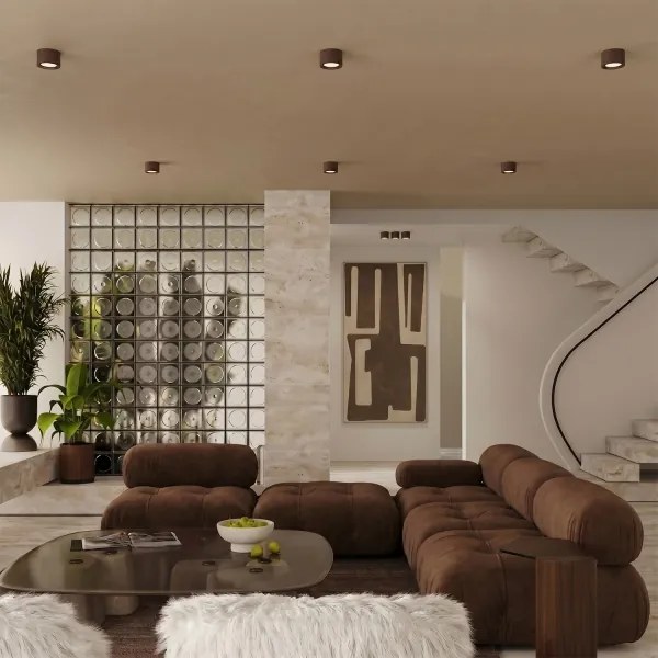 Sollux SL.2482 - MODO spotlámpa 1xGX53/10W/230V barna