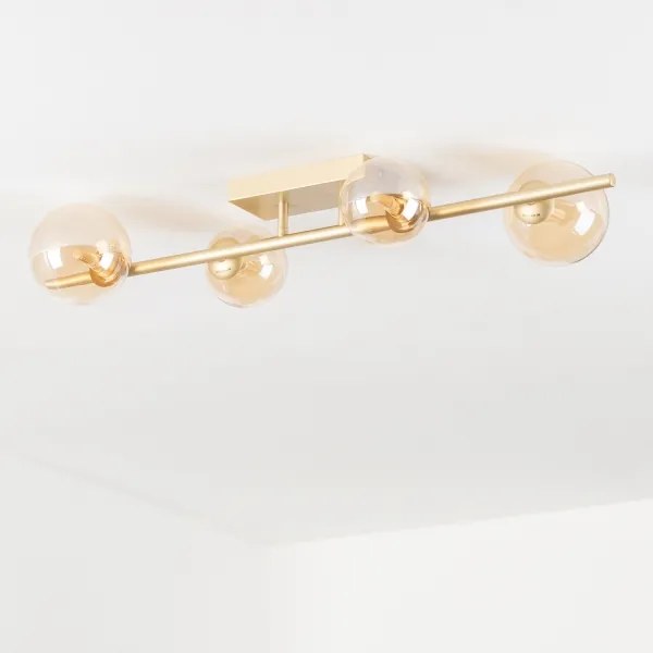 Brilagi - LED Felületre szerelhető csillár MILLA 4xG9/3W/230V arany