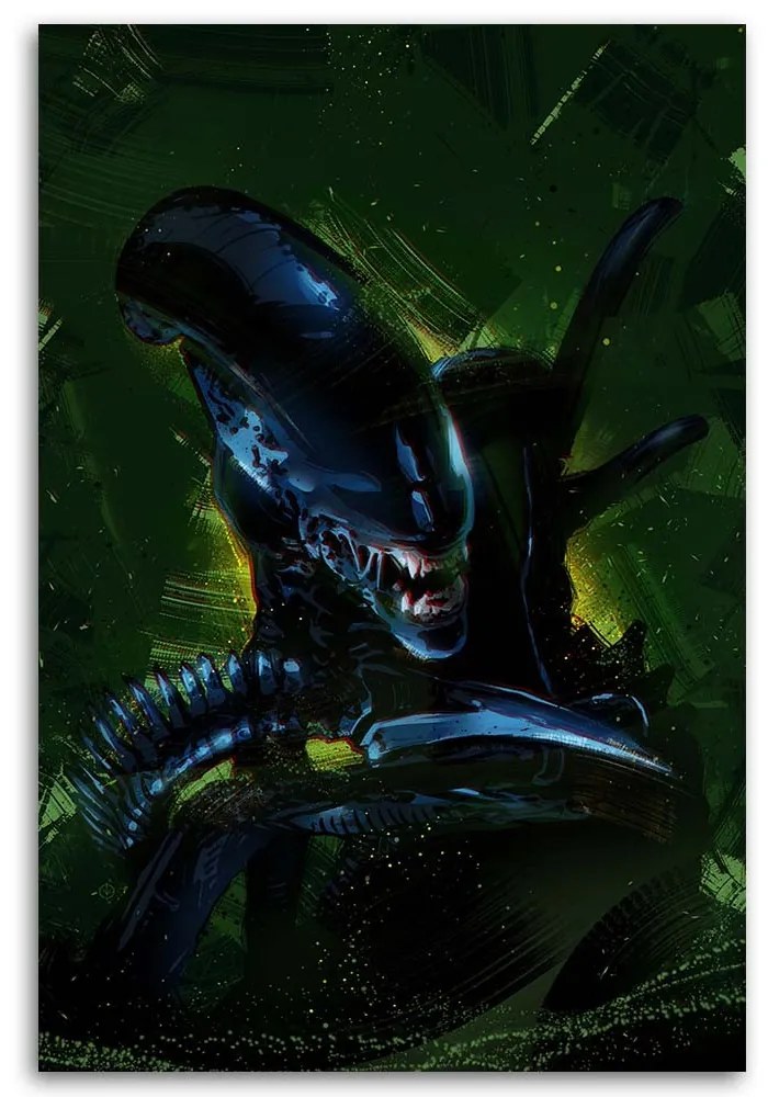 Gario Vászonkép A nyolcadik utas: a Halál, Xenomorph - Nikita Abakumov Méret: 60 x 90 cm