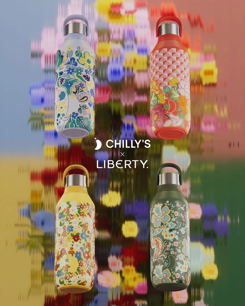 Termoszpalack Chilly's Bottles - Forest Nouveau 500 ml, Liberty/Series 2 kiadás