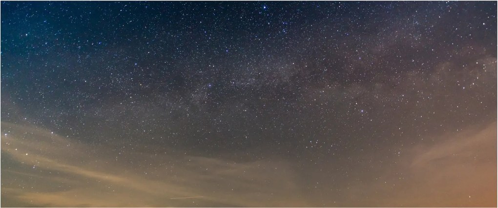 Éjszakai égbolt képe (120x50 cm)