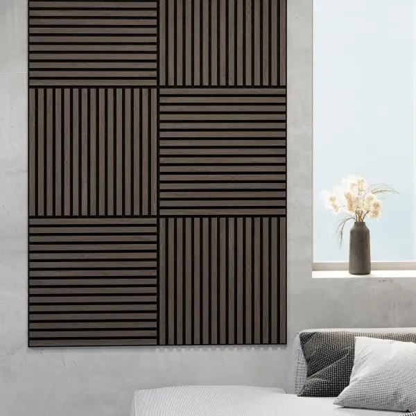 ADA 4x akusztikus burkolatpanel DANVIKEN 60x60 cm dió