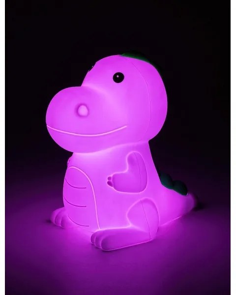 Rabalux 76021 - LED RGB Dimmelhető gyermek kislámpa DINOO LED/0,45W/5V