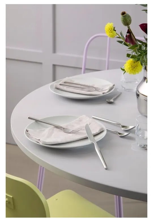 Ezüstszínű rozsdamentes acél evőeszköz készlet 16 db-os Dorotea – Gense