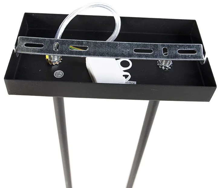 Függőlámpa fekete árnyékoló nélkül - Combi 3 Deluxe