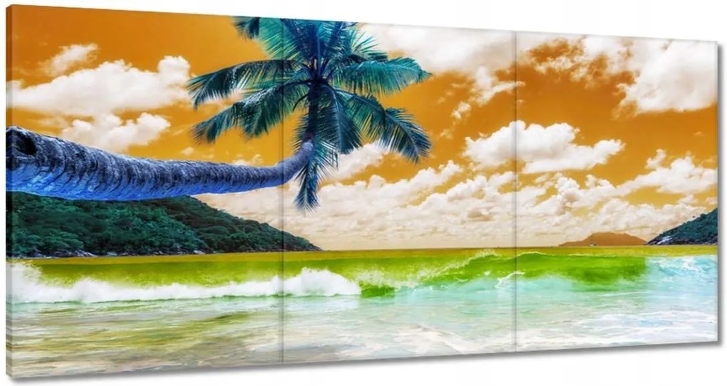 Vászonkép 180x90 Trópusok Tájkép Pálma