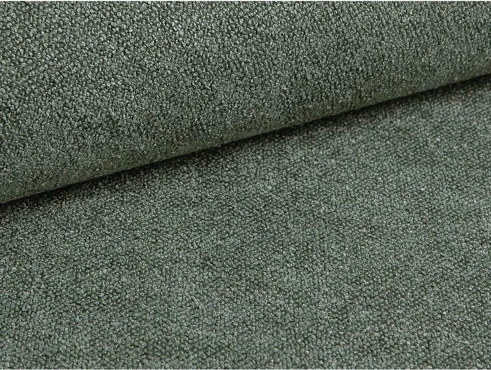 Mentazöld kárpitozott ágyneműtartós franciaágy ágyráccsal 200x200 cm Eric – Micadoni