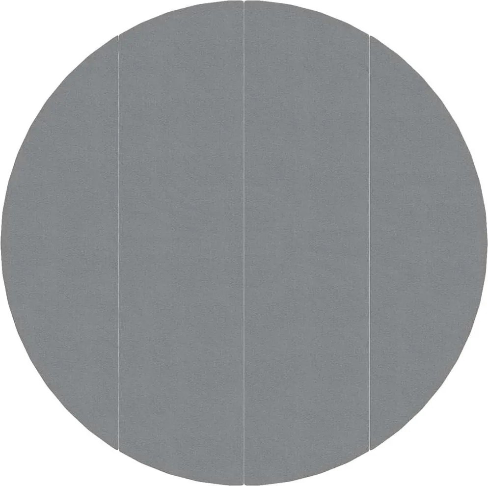 Világosszürke poliészter geotextília medencealátét Ø 428 cm