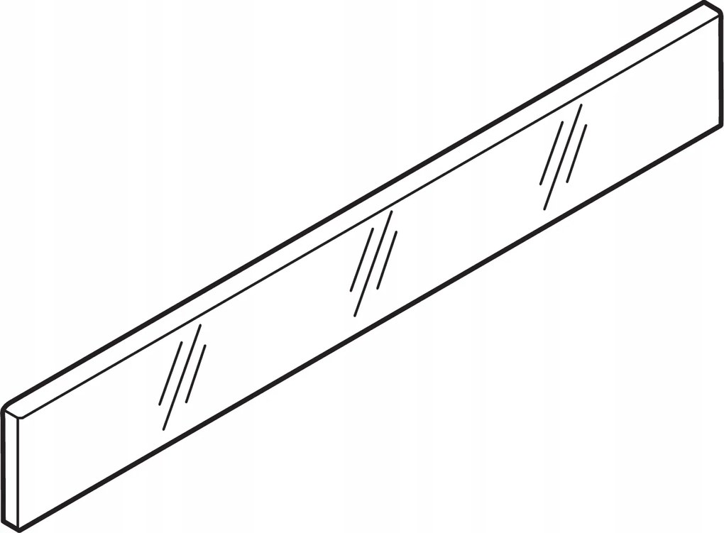 Üveg dekorációs elem fiók Blum Antaro 500mm helyettesítő Z37R467D