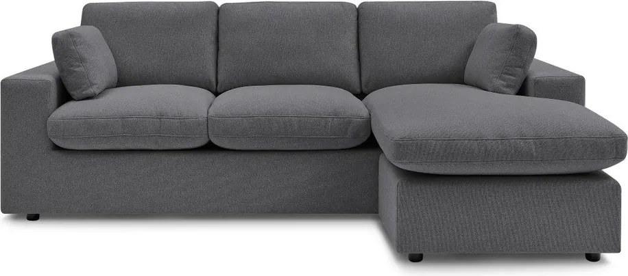 Sötétszürke sarokkanapé Belair – Bobochic Paris