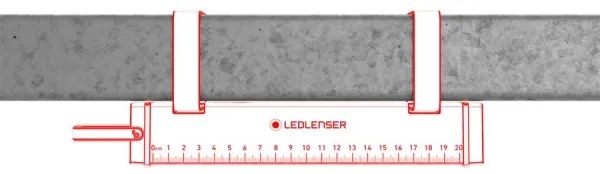 Ledlenser AF2R - LED-es, fényerőszabályozható, újratölthető munkalámpa IP54 1000 lm 50h