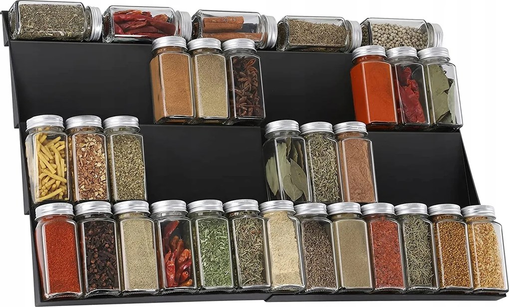 Fűszertartó Fiókbetét Becsúsztatható Rendszerező Állítható 30 60cm