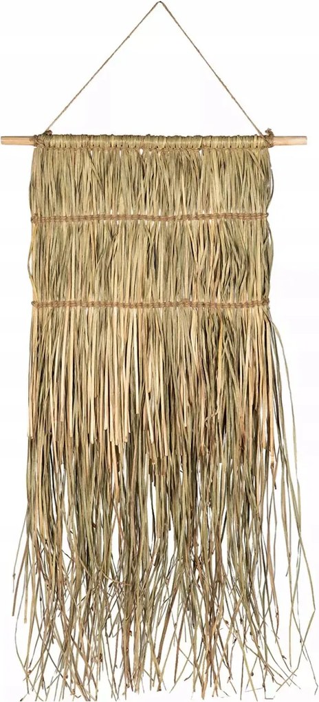 Dekoráció Fali Dekoráció Medál Boho Természetes szárított fű 100cm