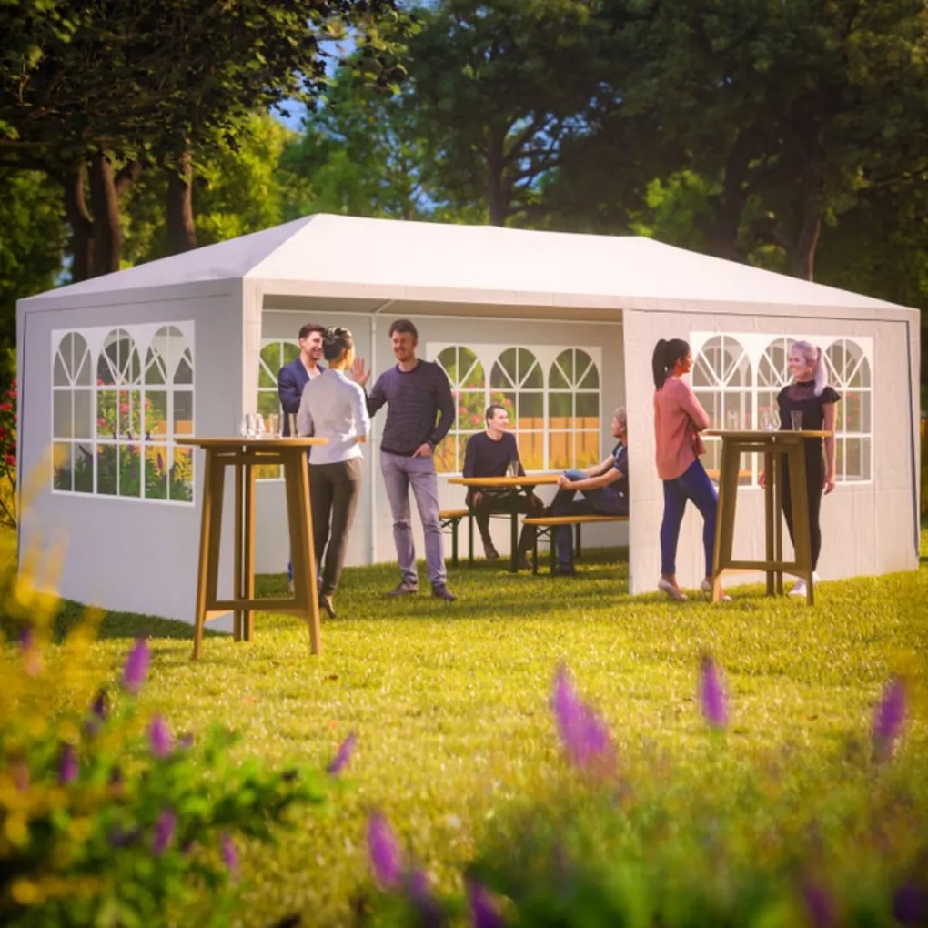 NEAPOL rendezvénysátor, 3x6m, fehér Jurhan