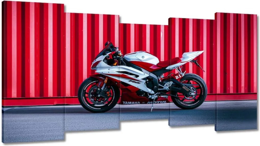Képek 150x80 Fehér-piros Yamaha