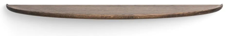 Barna tölgyfa fali polc 100 cm Mu – Gazzda