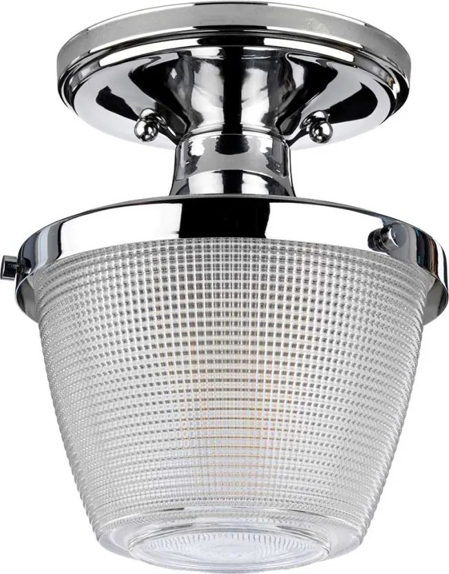 Elstead Lighting DUBLIN QZ-DUBLIN-SF-PC Plafonlámpa 1x60W/E27 IP44