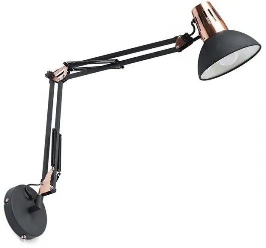 RED - Design Rendl - R12651 - Fali lámpa ANTE 1xE27/28W/230V fekete