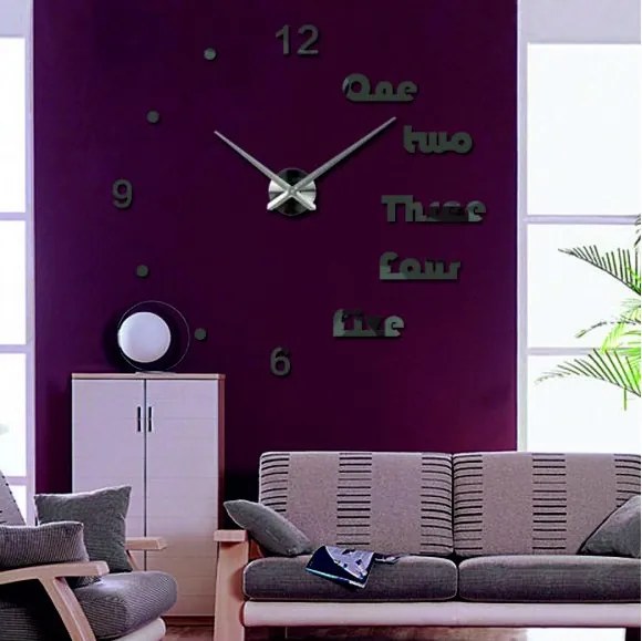 Stylesa Modern falióra DIY DRIWAL 3D S039 kék