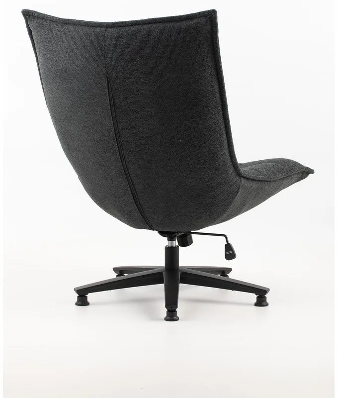 Sötétszürke fotel Cave – Marckeric