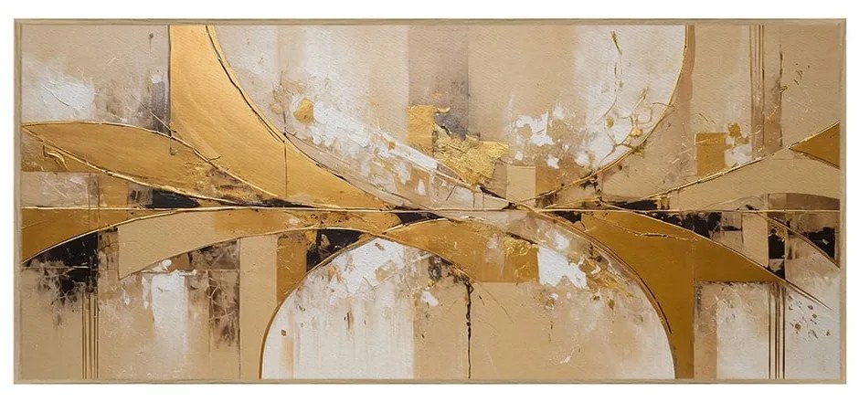 Kép 150x60 cm Gold Abstraction