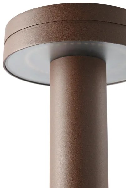 FARO 71949 - LED Kültéri lámpa ESPOT LED/9W/230V IK07 IP65 60 cm barna