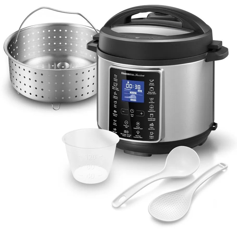 Elektromos kukta típusú rozsdamentes acél edény 5,5 l President – Tescoma