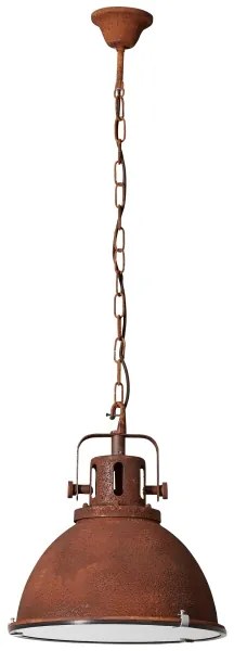 Brilliant - JESPER GLAS láncos csillár 1xE27/60W/230V rézszínű