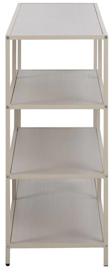 Szürke könyvespolc 114x78x35 cm Seaford – Actona