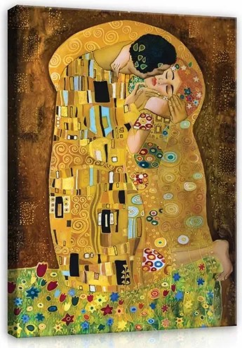 Kép Gustav Klimt Absztrakt Modern Hálószobába, Nappaliba, Nagy 120x80