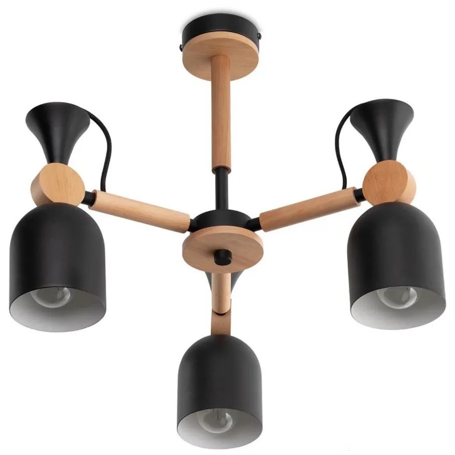 Csillár rúdon MONTE 3xE27/60W/230V