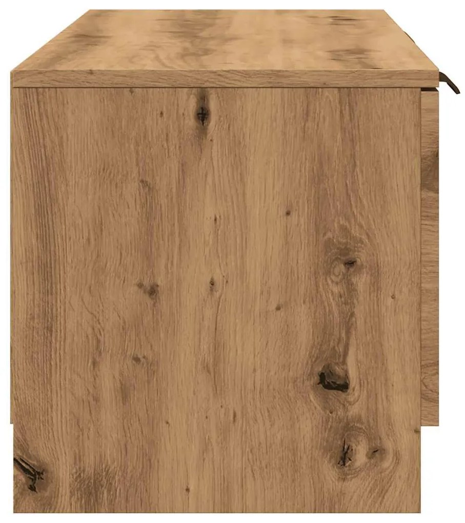 TV szekrény Artisan tölgy 102x35x36,5 cm Műanyag fa