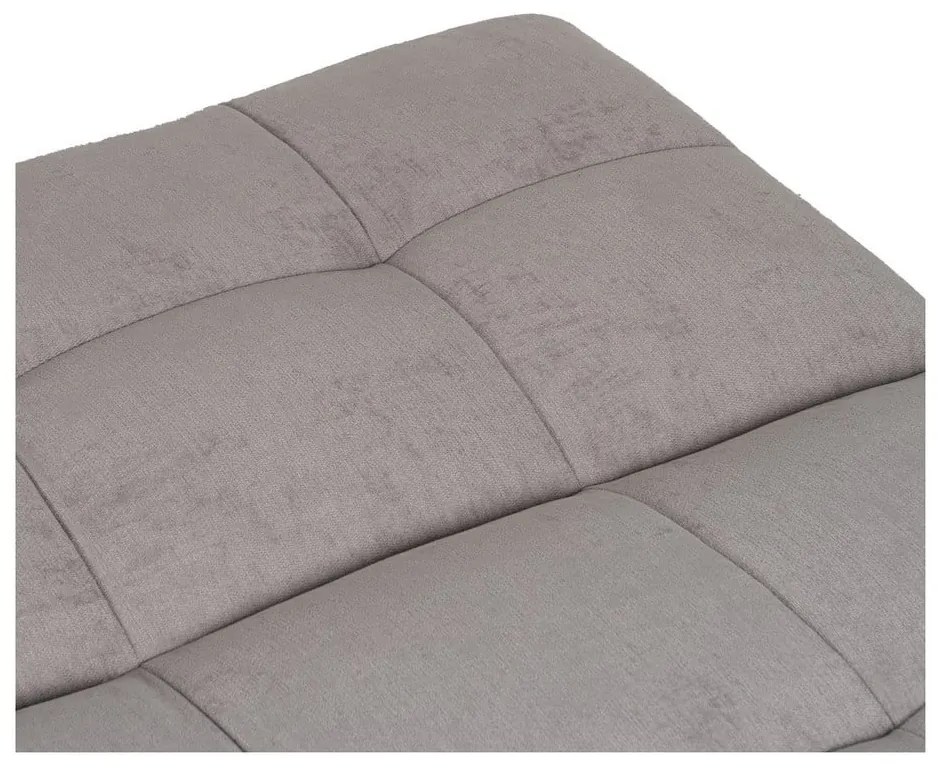 Világosszürke zsenília kinyitható kanapé 178 cm – Ixia