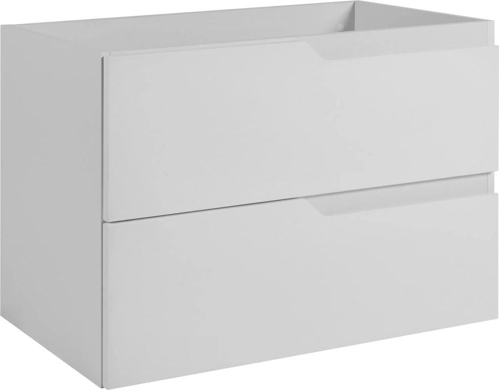 Fürdőszoba szekrény mosdó alá akasztható fehér 80 frontos Mdf