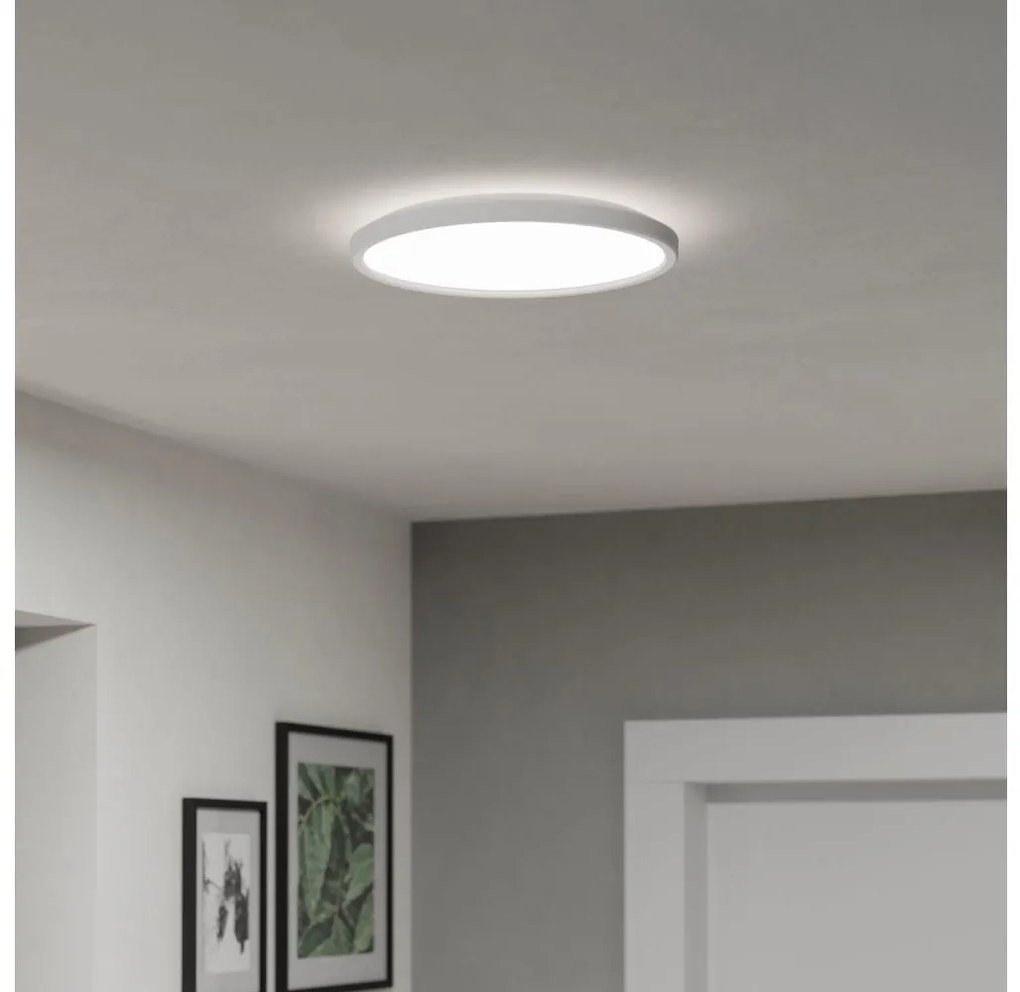 Eglo 901446 -LED Fürdőszobai mennyezeti lámpa ROVITO 13,9W/230V átm. 30cm IP44 fehér