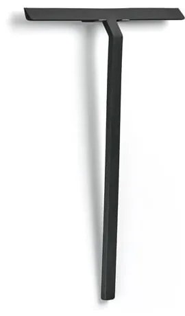 Rim fekete fürdőszobai vízlehúzó tartóval, szélesség 30 cm - Zone