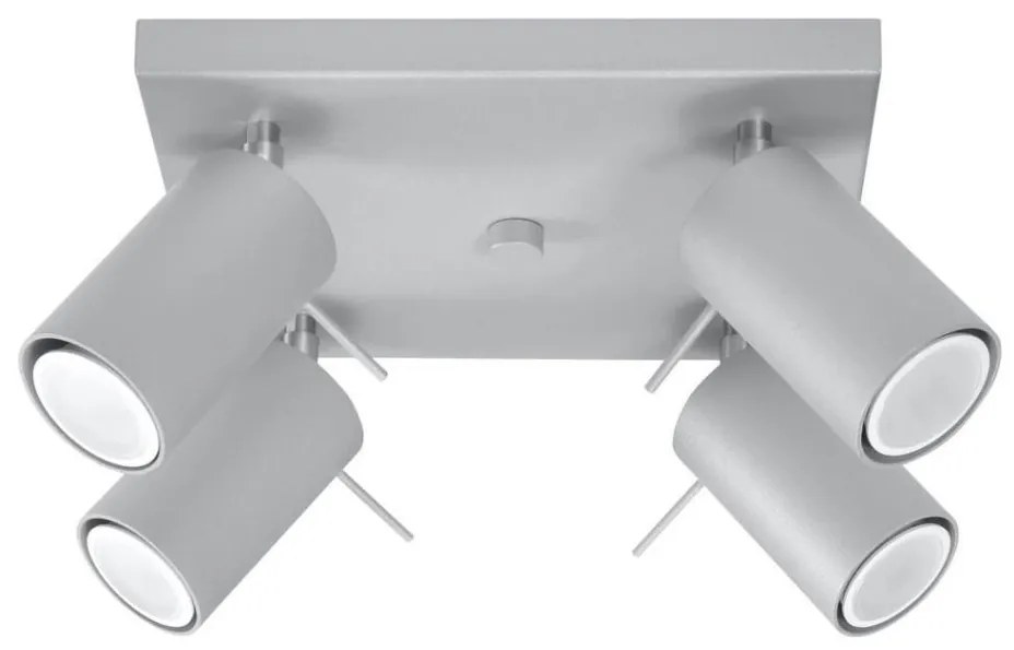 Sollux Sollux SL.0452 - Mennyezeti spotlámpa RING 4xGU10/10W/230V SLX0550