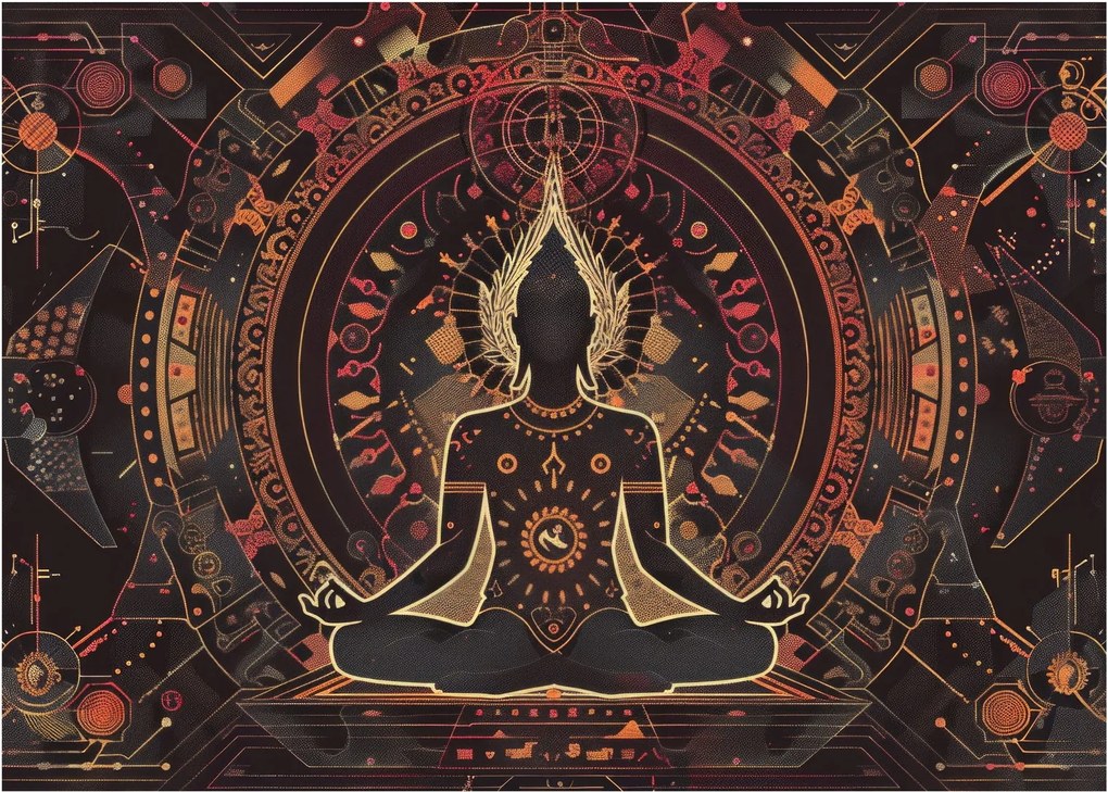Üveg kép - Zen (70x50 cm)