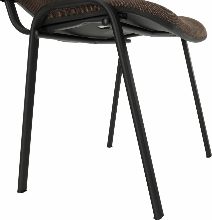 Irodai szék, barna, ISO NEW