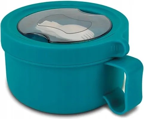 Nava kerek rozsdamentes acél ebéddoboz Nava 850ml kerozin