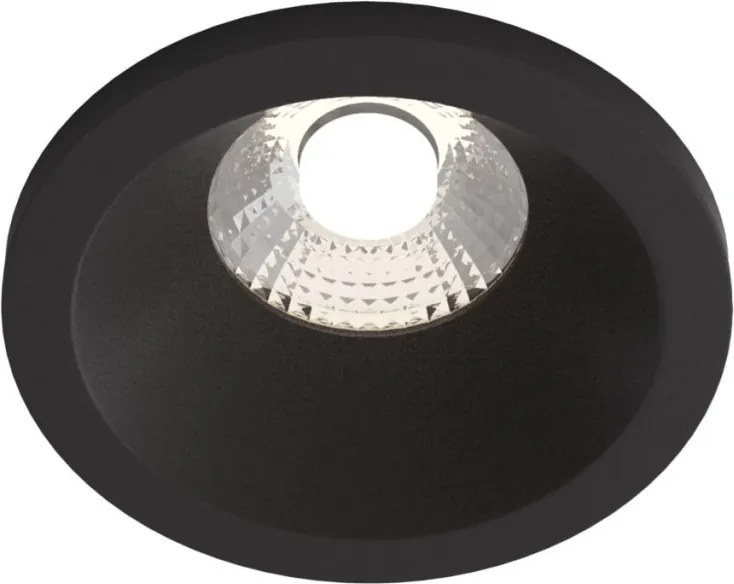 MAYTONI DL034-L12W4K-D-B ZOOM Fürdőszobai Beépíthető Lámpa Fekete LED IP65