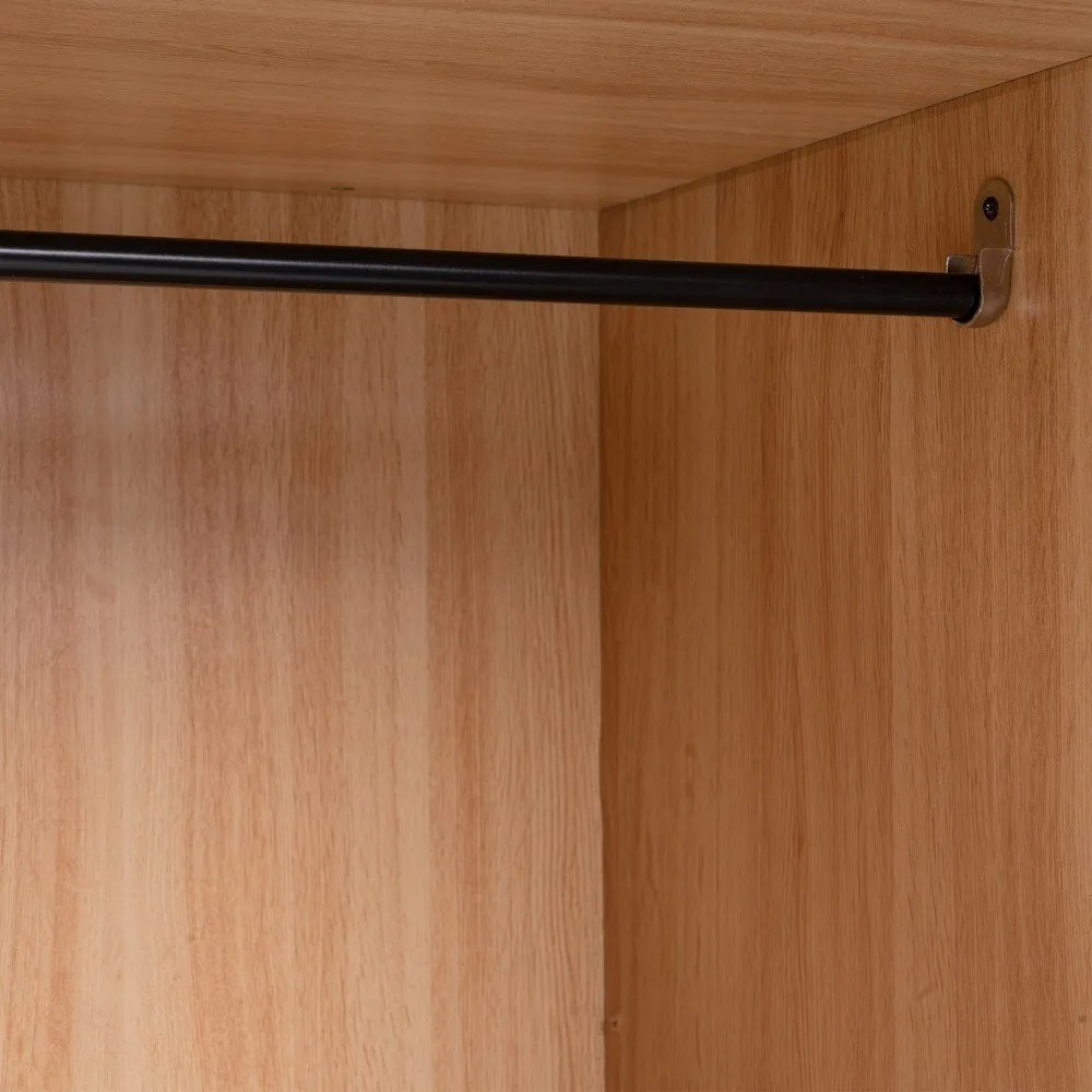 Natúr színű nyitott ruhásszekrény 60x190x48 cm Armarios – Casa Selección