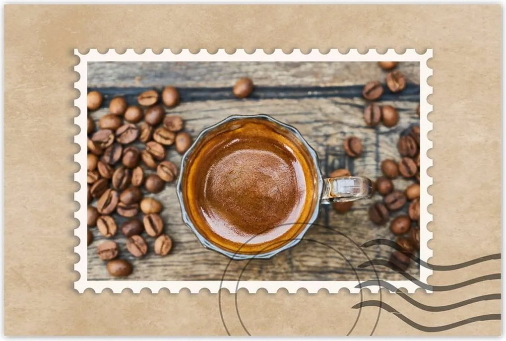Poszterek 60x40 Kávé Kaffe