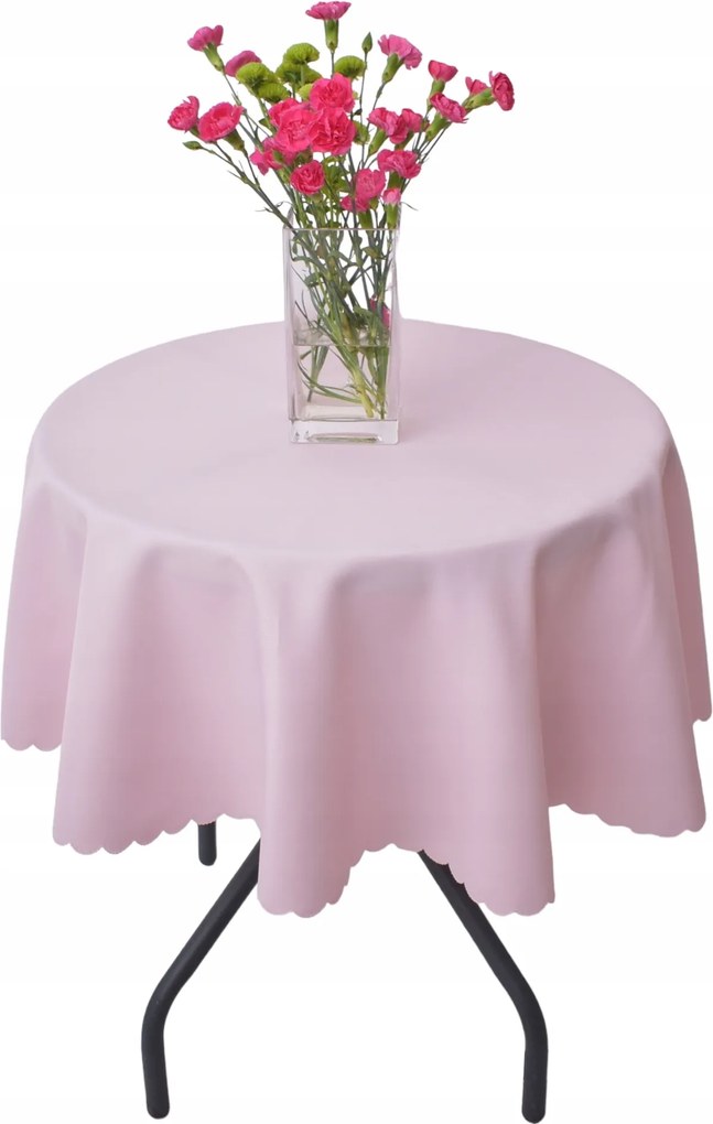 Abrosz Foltálló Pasztell Kerek Rózsaszín Matt 90 CM