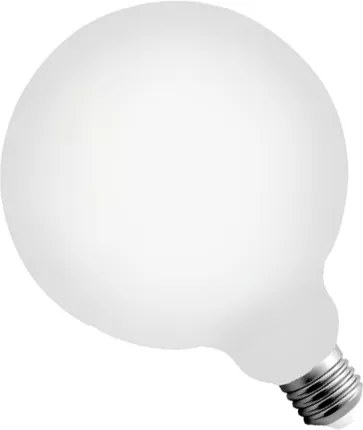 Nagy Tejfehér Led Izzó Edison 8W E27 G125 Retro Fehér Semleges Szín