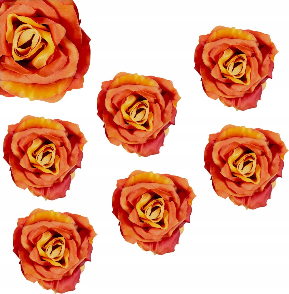 Rózsa Mesterséges Fej Mesterséges Termék Mint Élő VIP6438-AN039 6 db