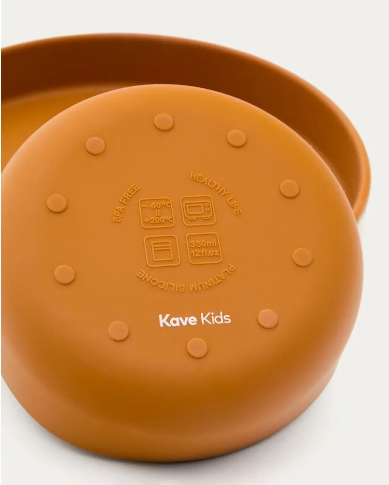 Szilikon gyerek étkészlet 2 db-os Lili – Kave Home