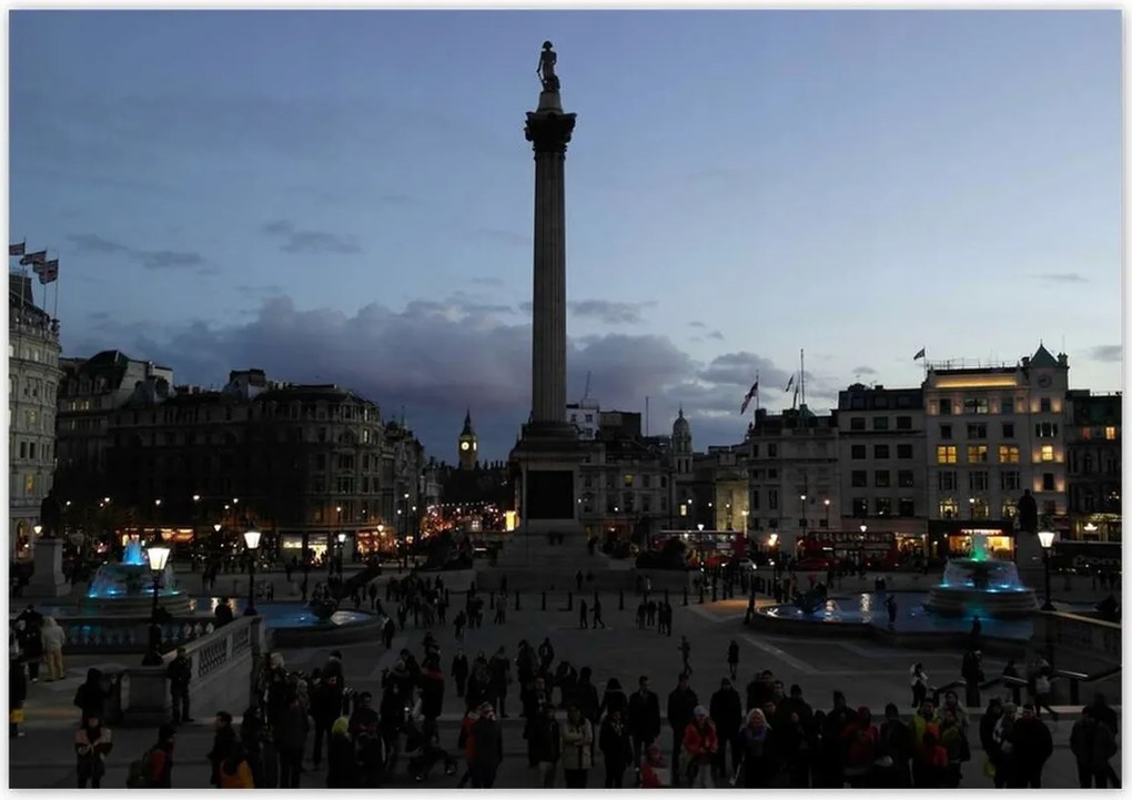 Poszterek 100x70 Big Ben távol