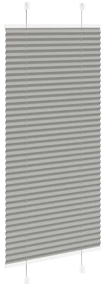 pliszírozott redőny antracit 60x100 cm szövetszélesség 59,4 cm